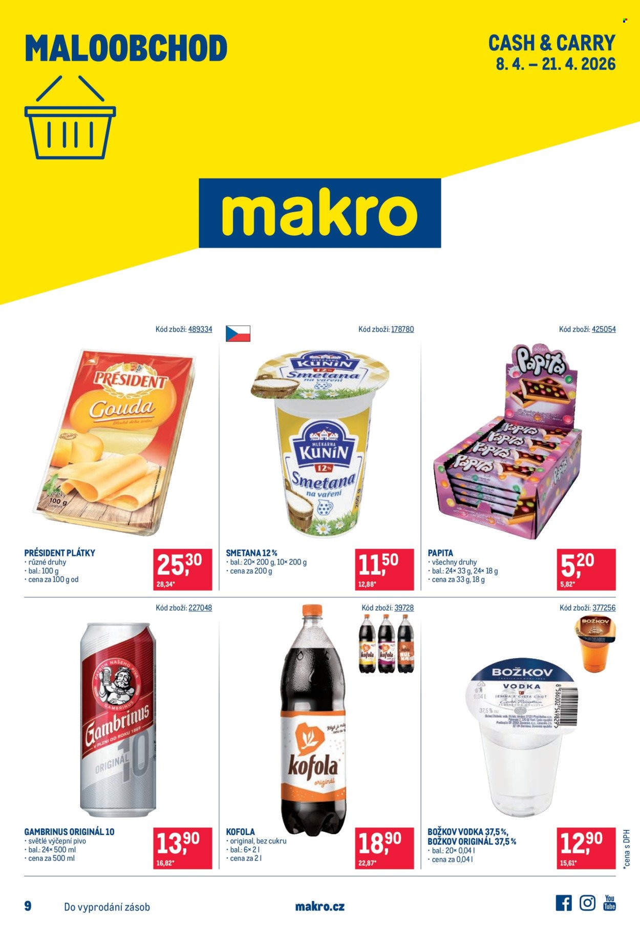 MAKRO leták - Maloobchod (2026-04-08 - 2026-04-21)
