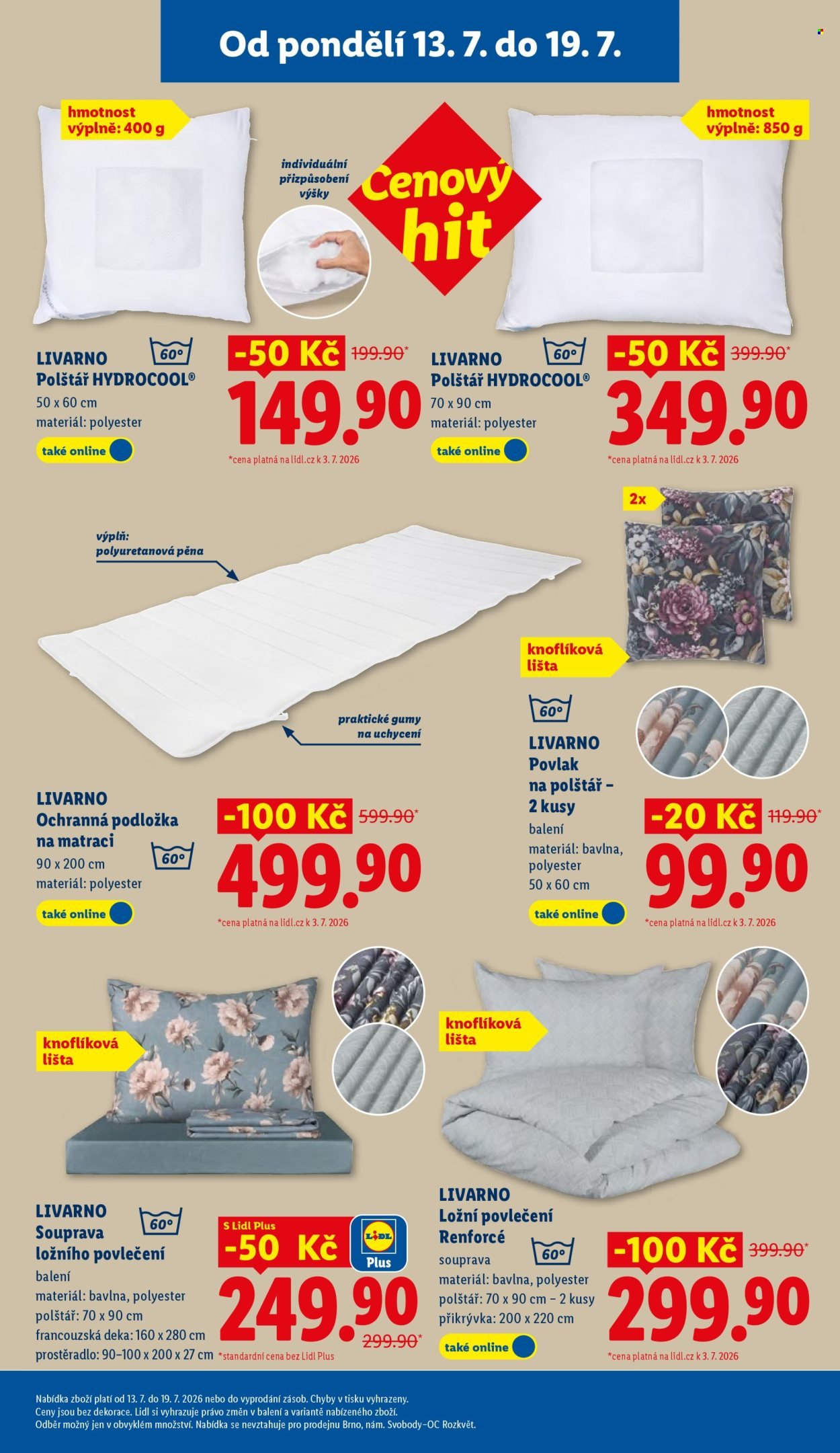 LIDL leták - Spotřební zboží