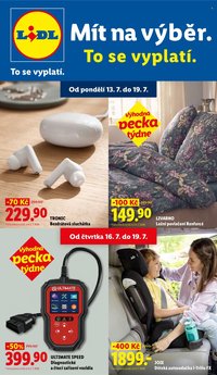 LIDL leták - Spotřební zboží