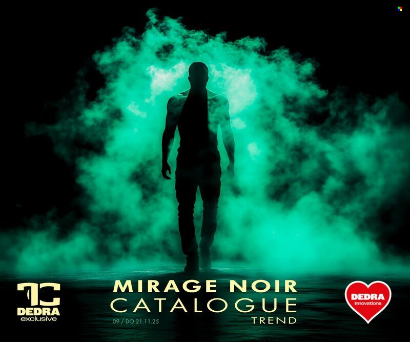 DEDRA leták - Mirage noir (2025-09-01 - 2025-11-21)