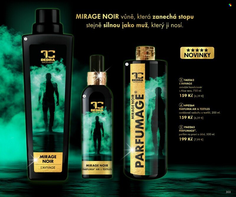 DEDRA leták - Mirage noir (2025-09-01 - 2025-11-21)