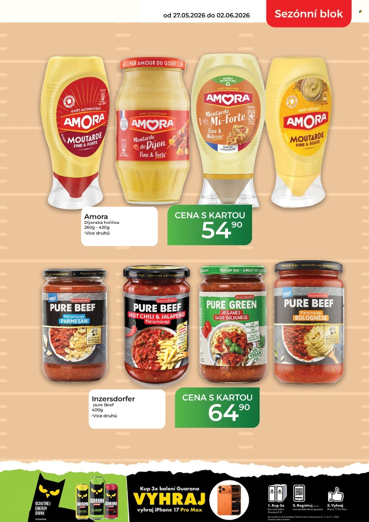 TAMDA FOODS leták - Od středy 27.5.2026 (2026-05-27 - 2026-06-02)