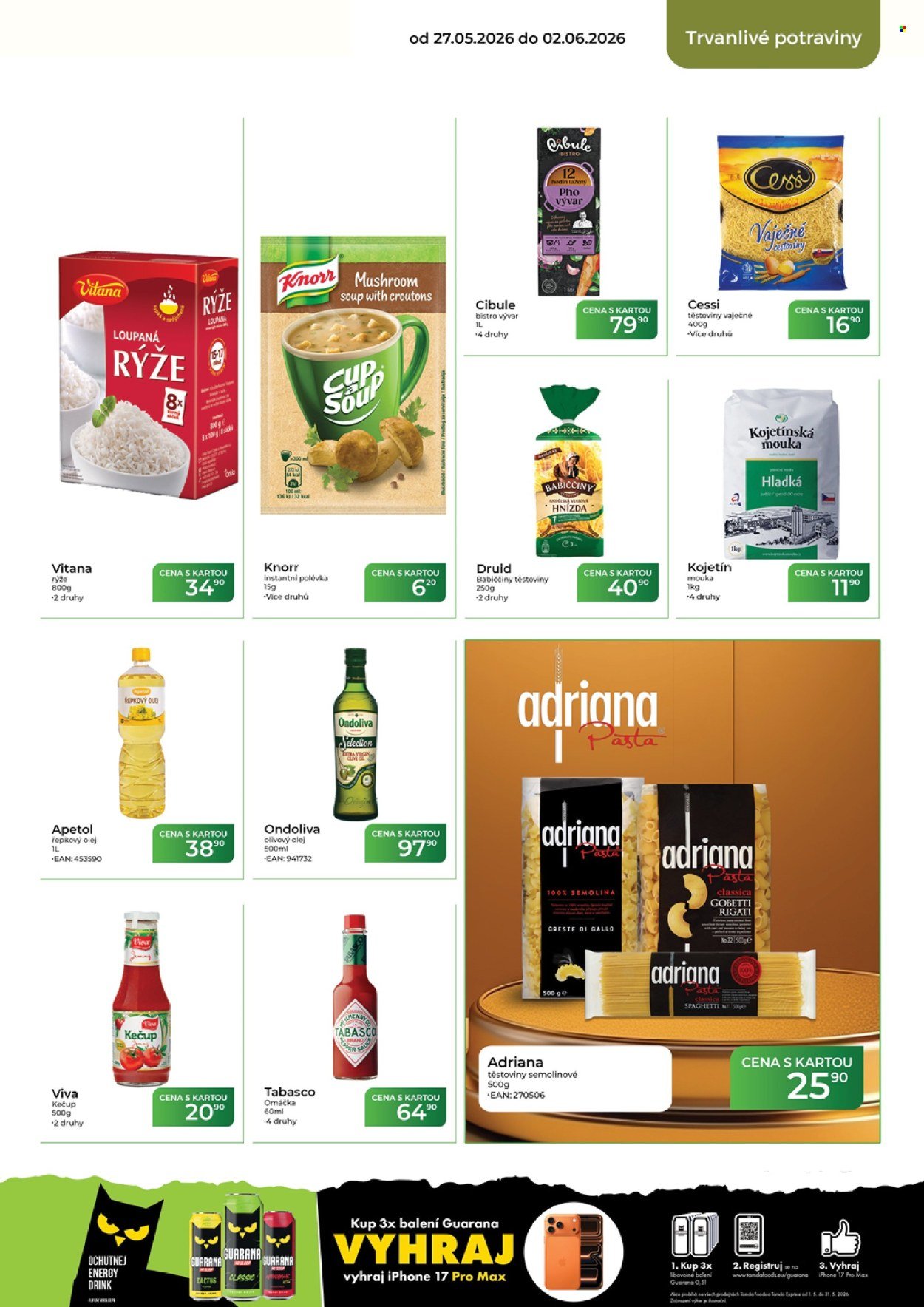 TAMDA FOODS leták - Od středy 27.5.2026 (2026-05-27 - 2026-06-02)