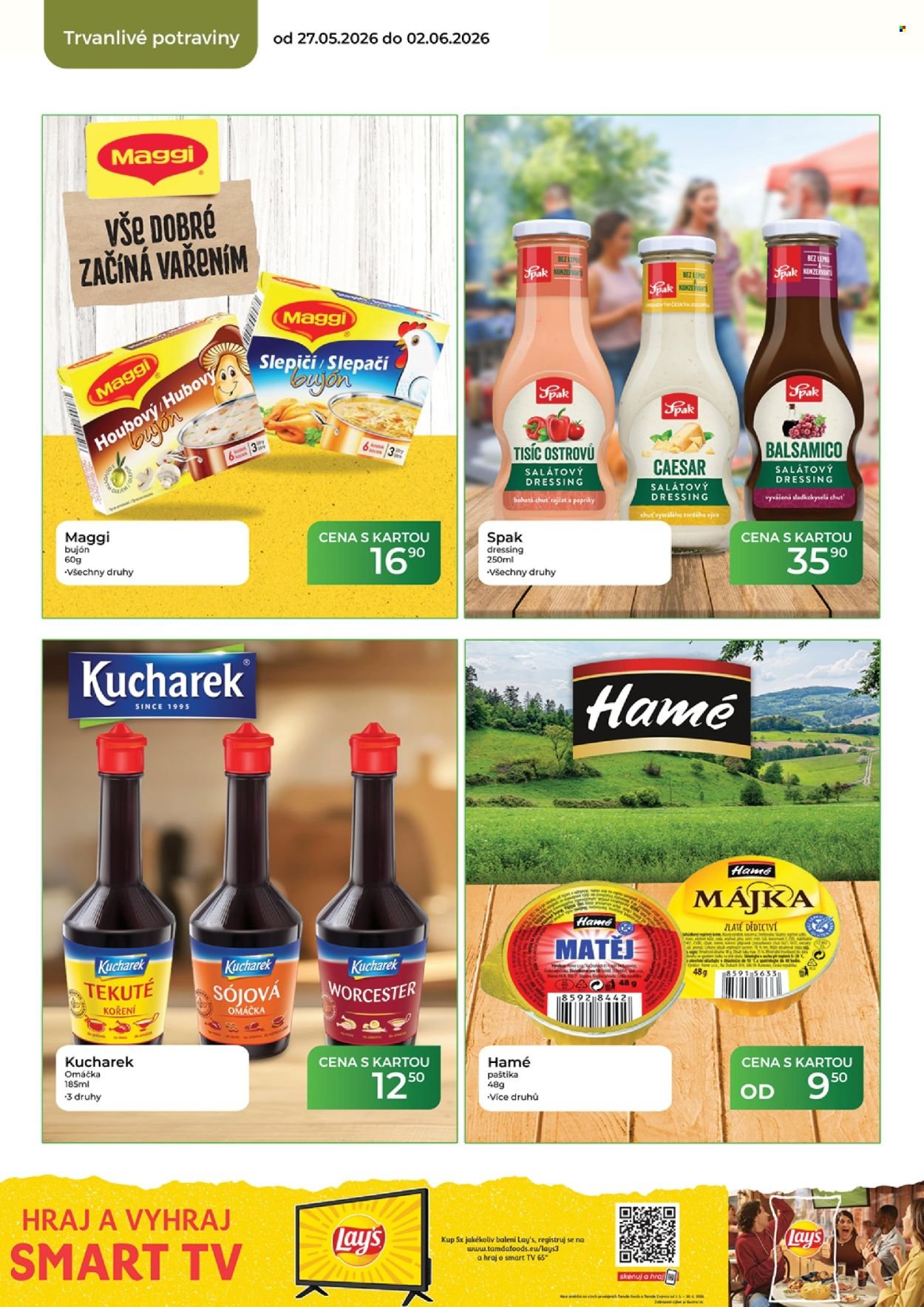 TAMDA FOODS leták - Od středy 27.5.2026 (2026-05-27 - 2026-06-02)