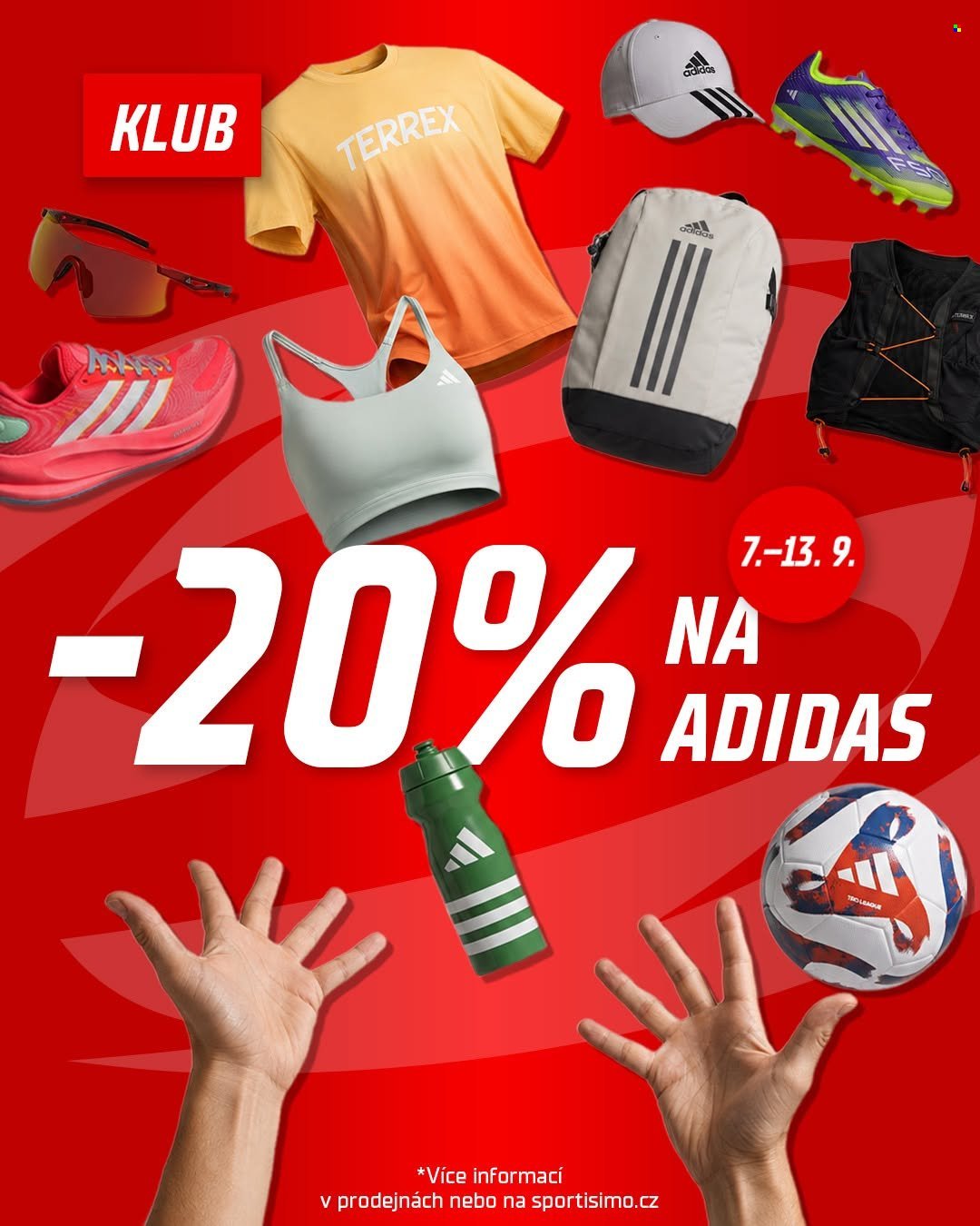 SPORTISIMO leták - Od pondělí 7.9.2026