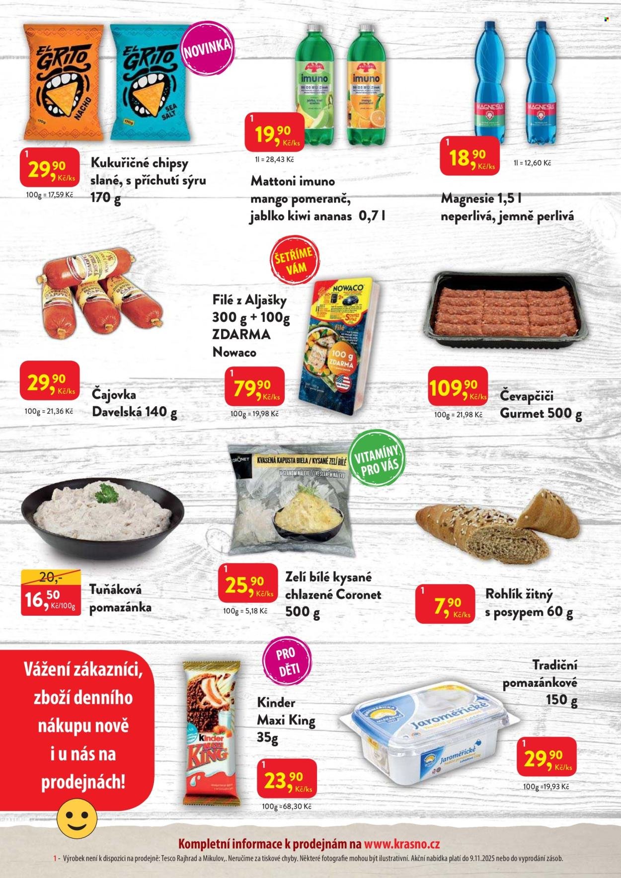 MP KRÁSNO leták - Od pondělí 27.10.2025 (2025-10-27 - 2025-11-09)