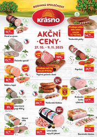 MP KRÁSNO leták - Od pondělí 27.10.2025 (2025-10-27 - 2025-11-09)