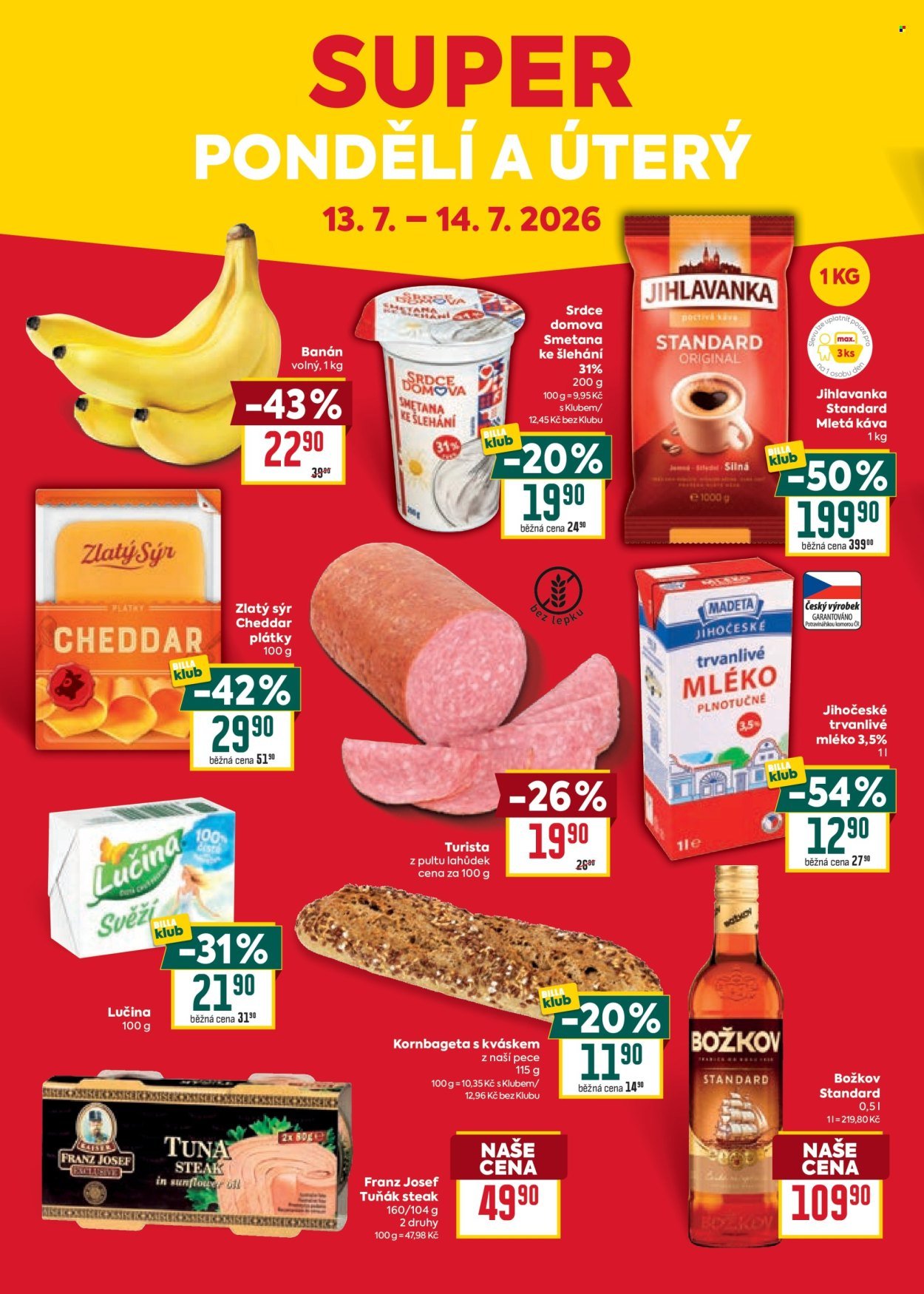 BILLA leták - Velký leták