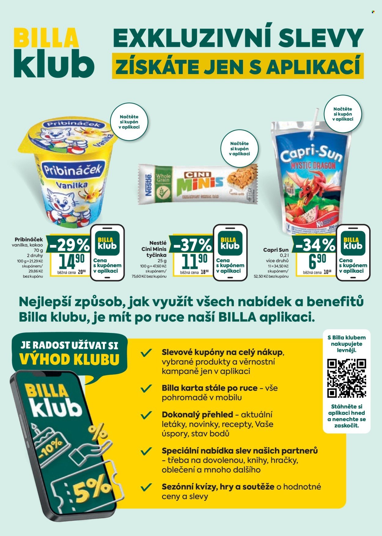 BILLA leták - Velký leták