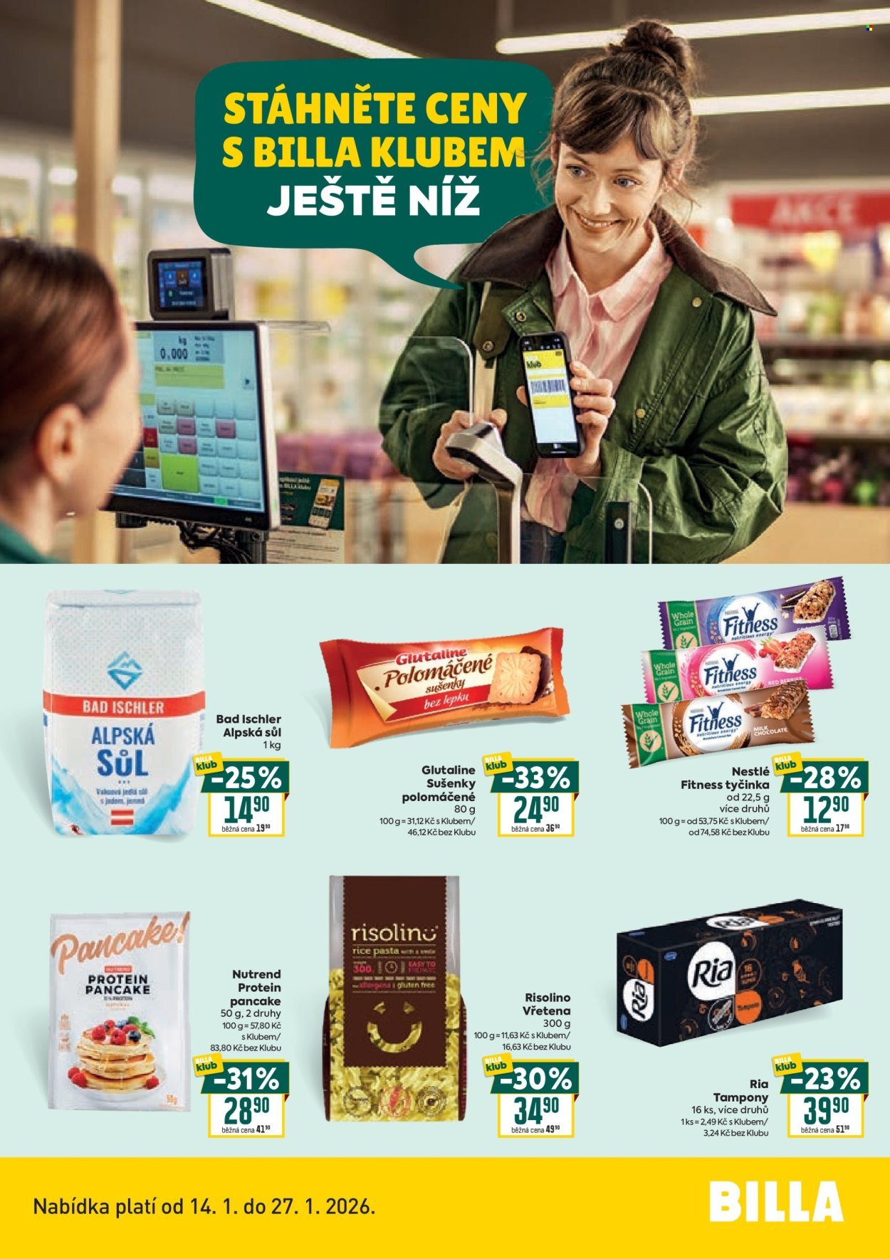 BILLA leták - Klub (2026-01-14 - 2026-01-27)