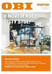 OBI leták - V novém roce čistý stůl! (2026-01-15 - 2026-02-14)