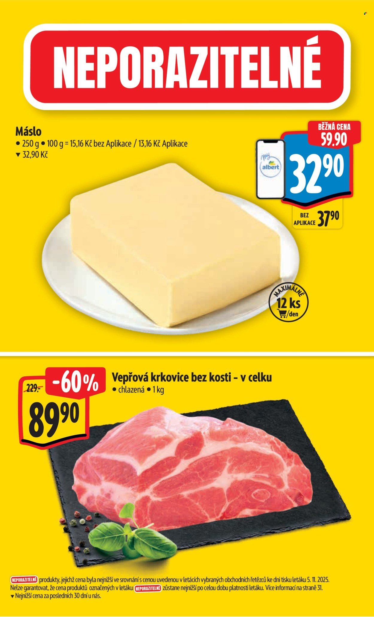 ALBERT leták - Neporazitelné (2025-11-12 - 2025-11-18)