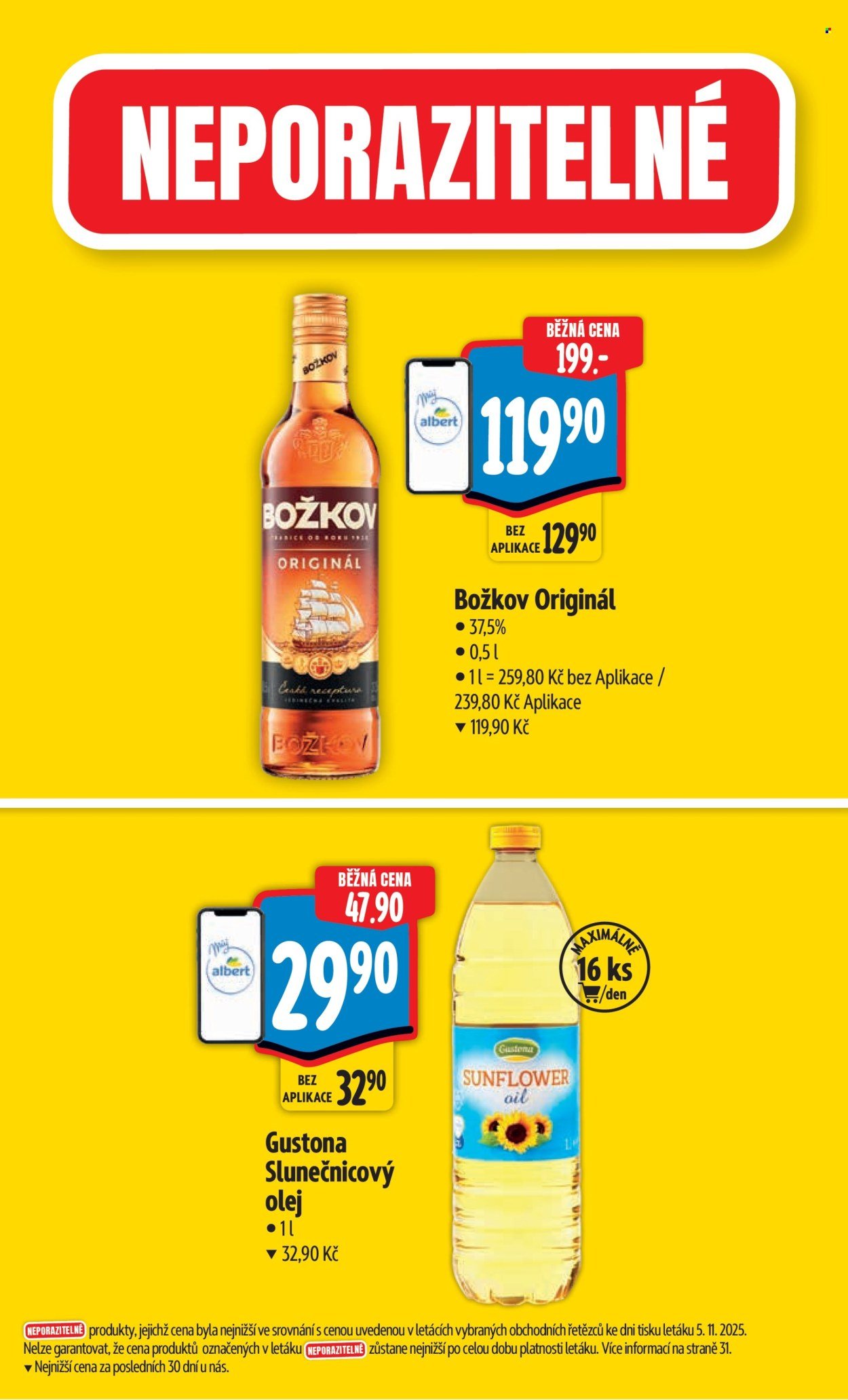 ALBERT leták - Neporazitelné (2025-11-12 - 2025-11-18)