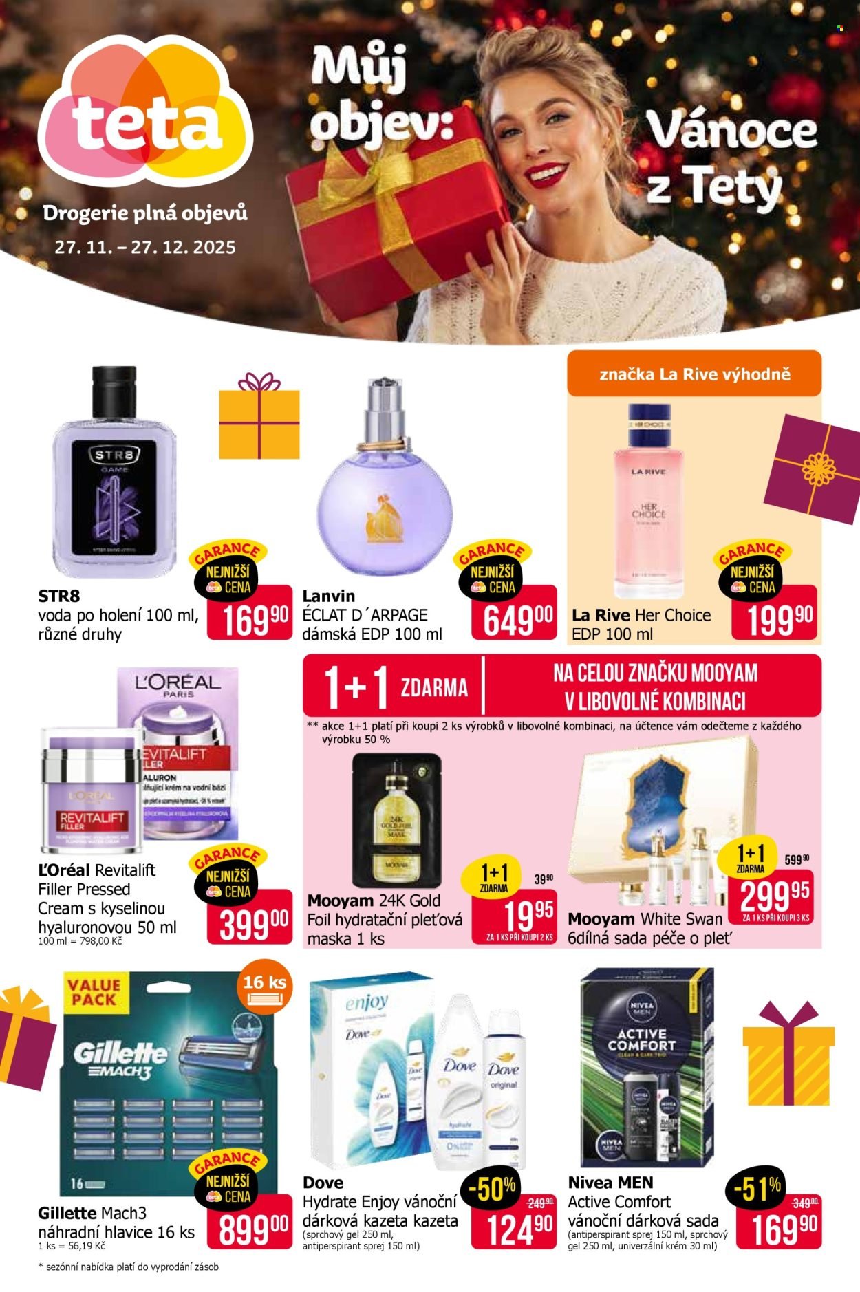 TETA DROGERIE leták - Můj objev: Vánoce z Tety (2025-11-27 - 2025-12-27)