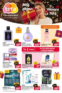 TETA DROGERIE leták - Můj objev: Vánoce z Tety (2025-11-27 - 2025-12-27)