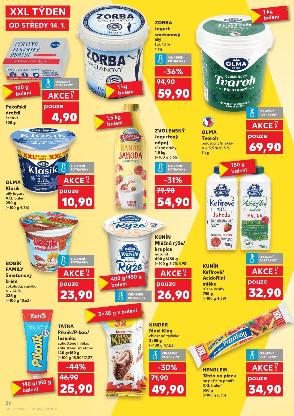 KAUFLAND leták - Od středy 14.1.2026 (2026-01-14 - 2026-01-20)