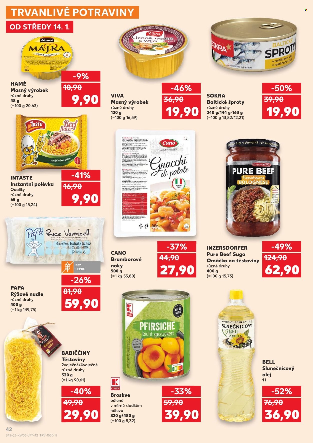 KAUFLAND leták - Od středy 14.1.2026 (2026-01-14 - 2026-01-20)