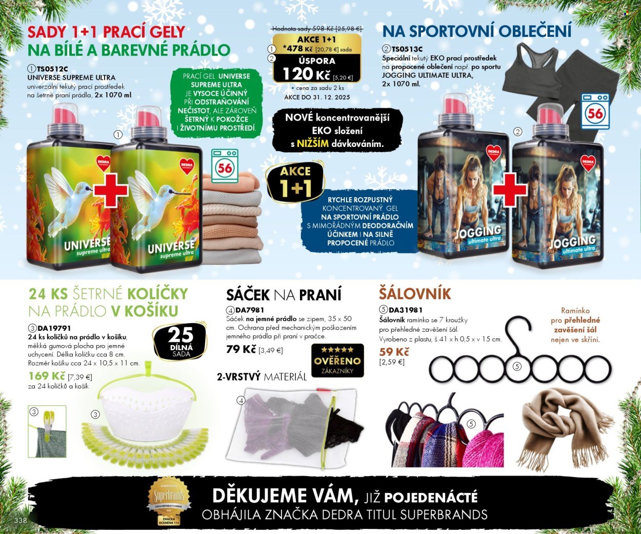 DEDRA leták - Útulný & čistý domov (2025-11-21 - 2025-12-31)