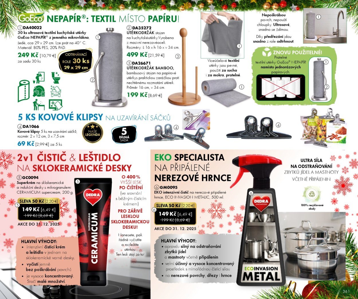 DEDRA leták - Útulný & čistý domov (2025-11-21 - 2025-12-31)