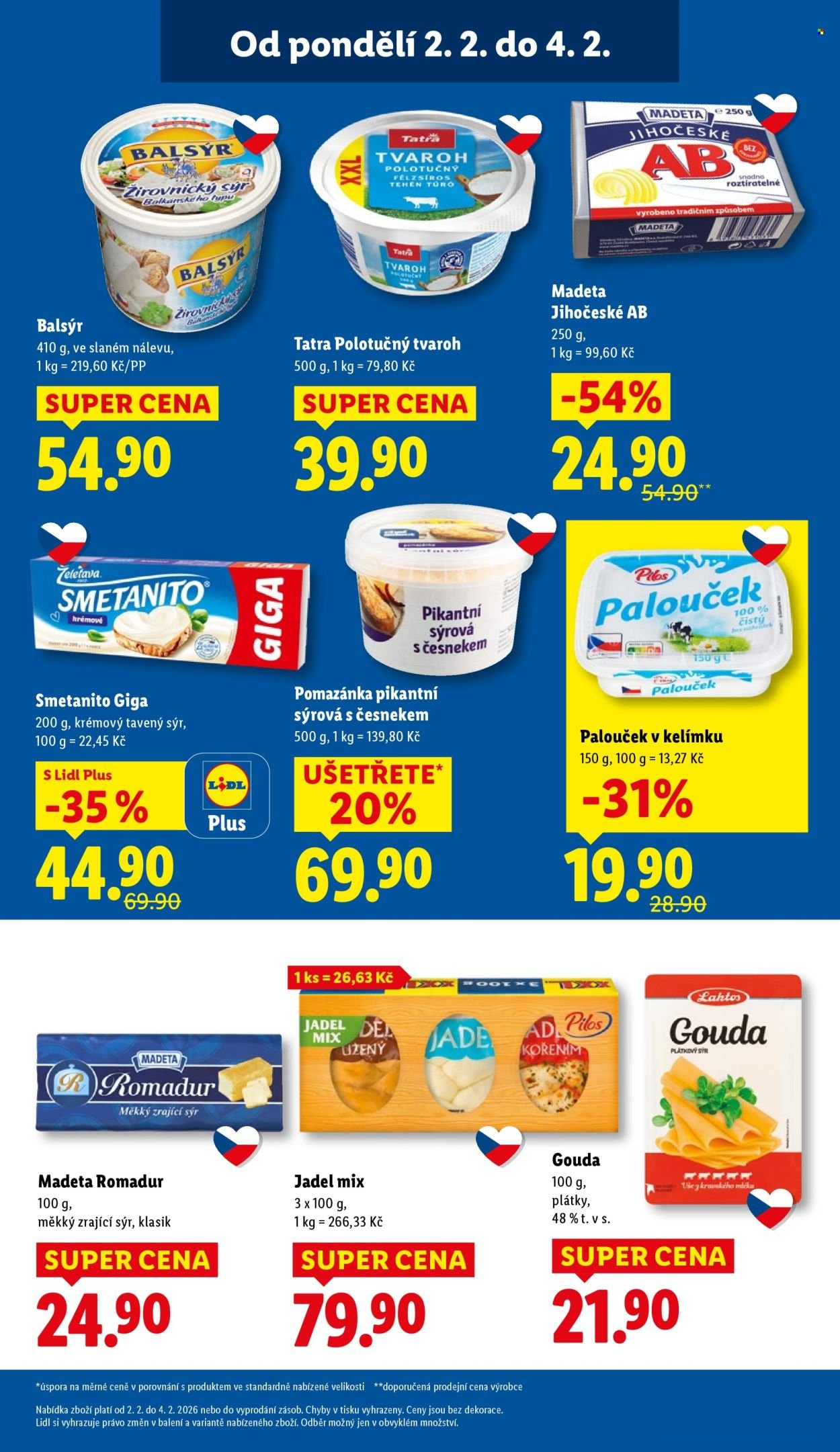LIDL leták - Od pondělí 2.2.2026 (2026-02-02 - 2026-02-04)
