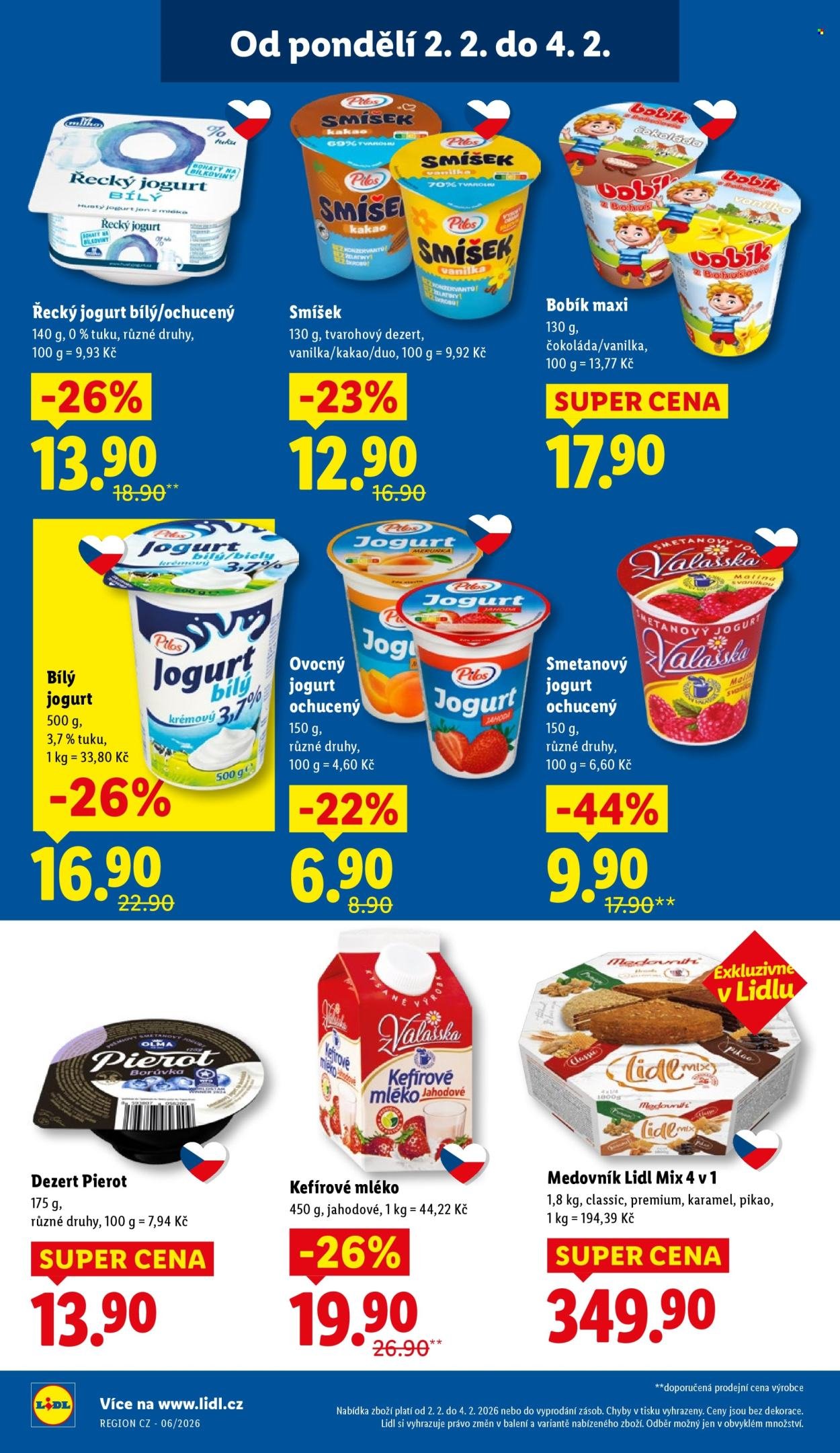 LIDL leták - Od pondělí 2.2.2026 (2026-02-02 - 2026-02-04)