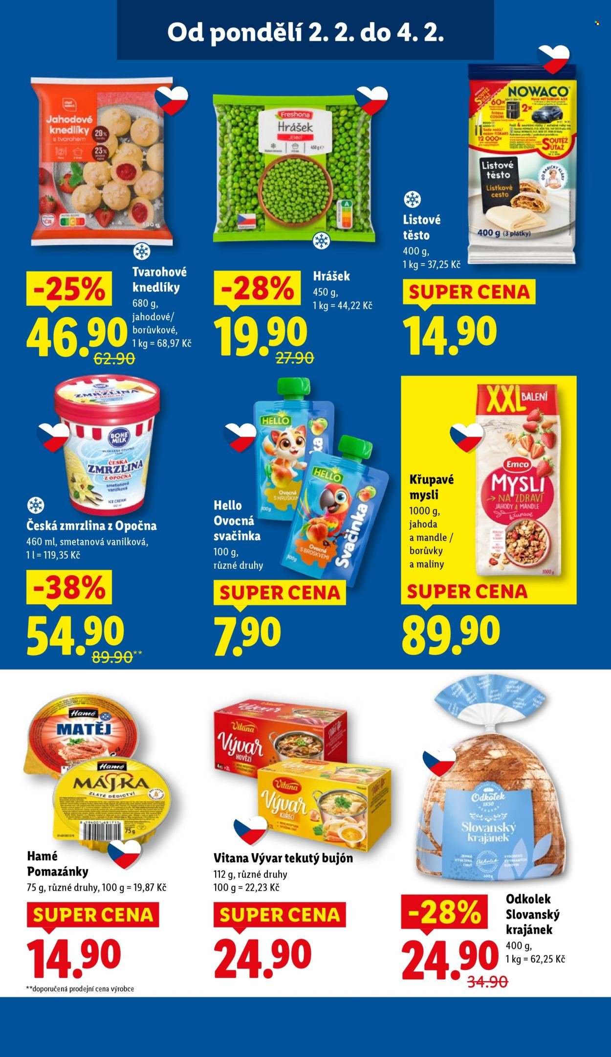 LIDL leták - Od pondělí 2.2.2026 (2026-02-02 - 2026-02-04)