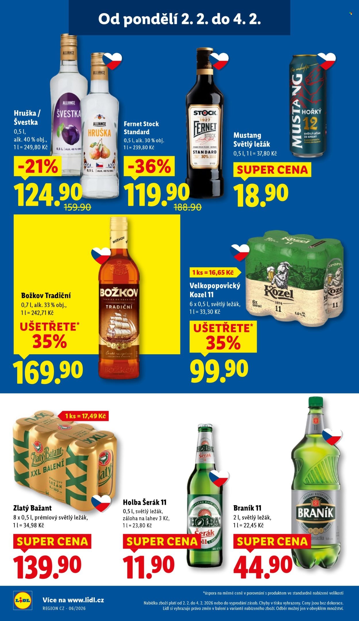 LIDL leták - Od pondělí 2.2.2026 (2026-02-02 - 2026-02-04)