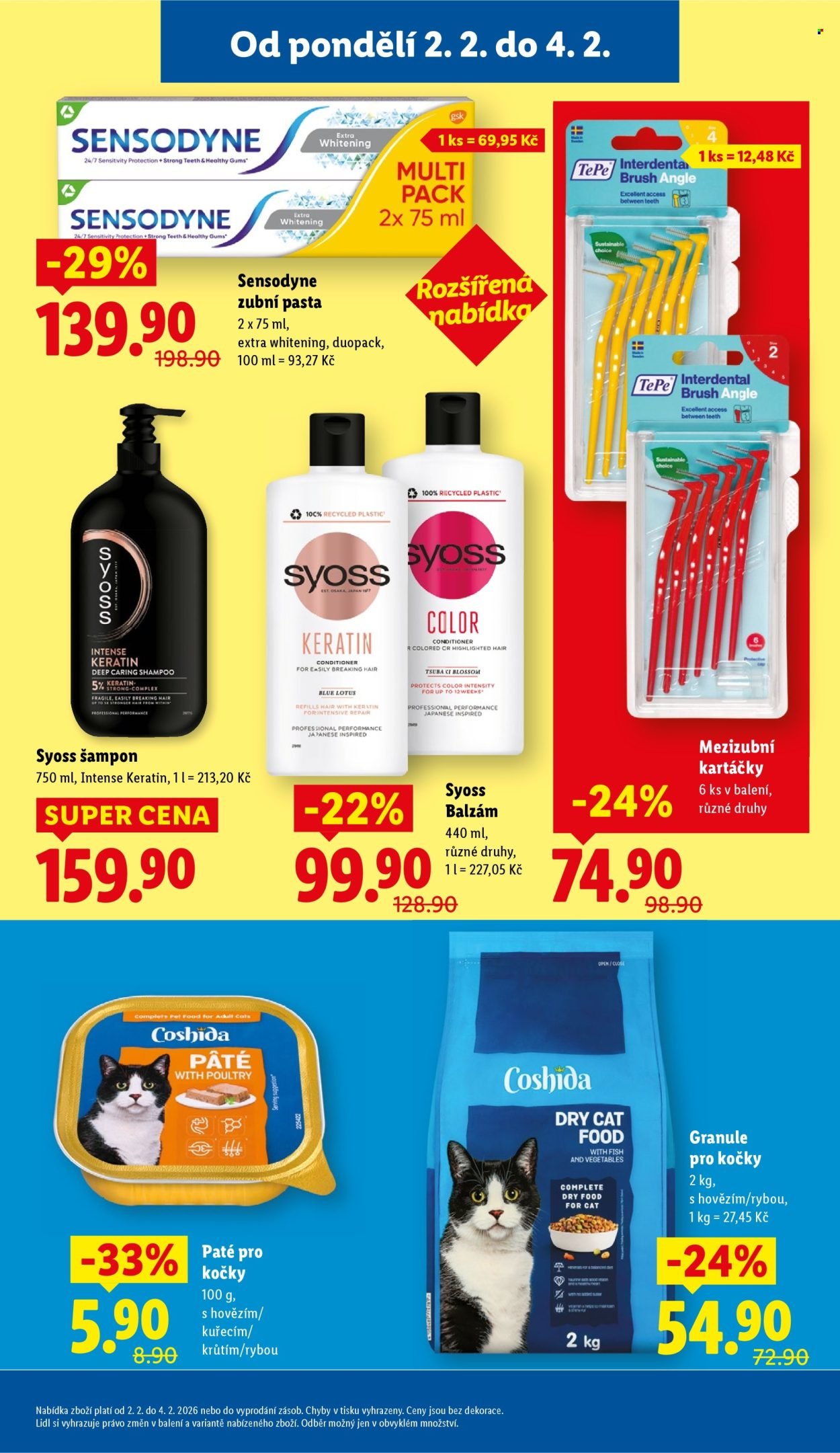 LIDL leták - Od pondělí 2.2.2026 (2026-02-02 - 2026-02-04)
