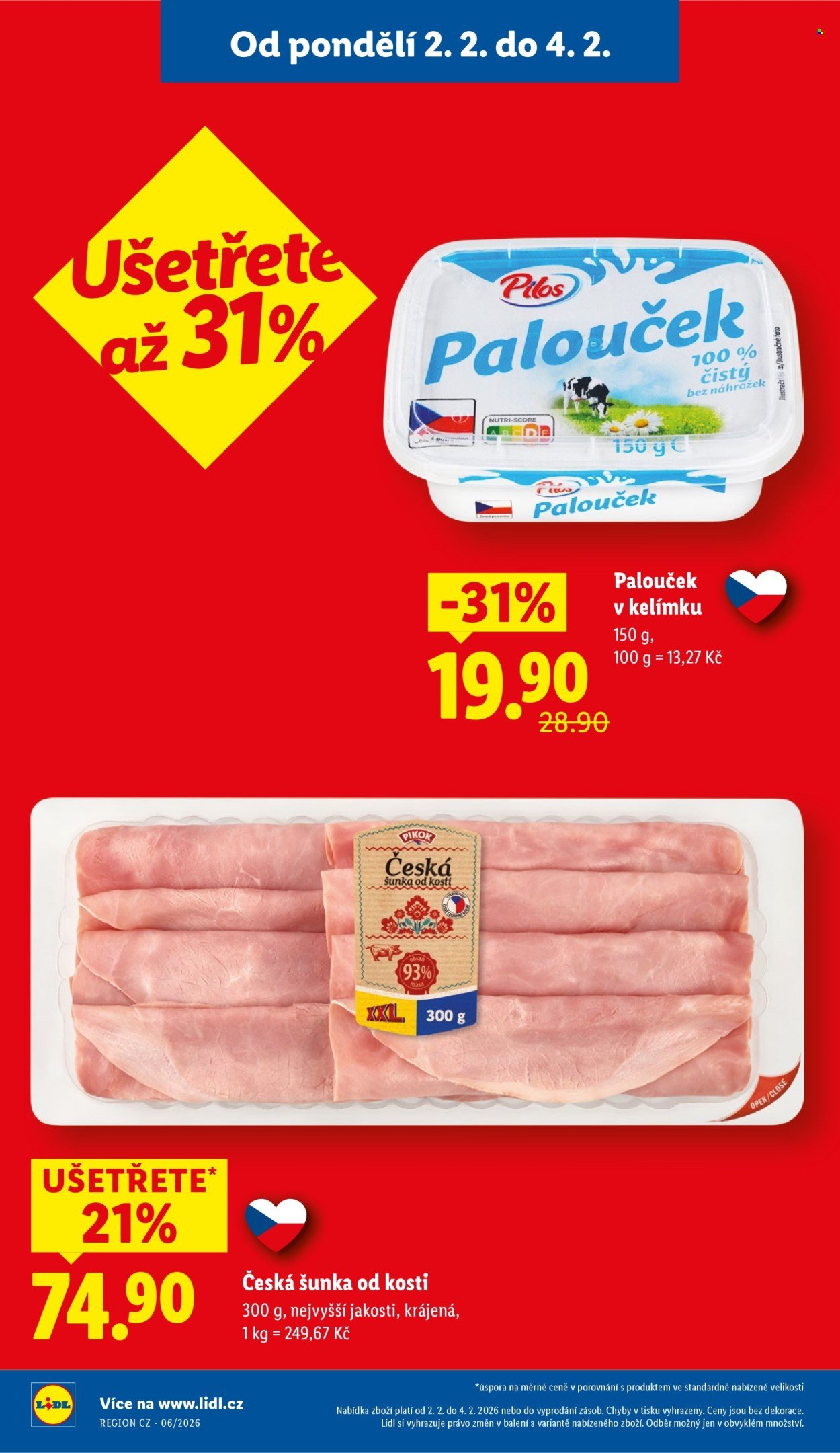 LIDL leták - Od pondělí 2.2.2026 (2026-02-02 - 2026-02-04)