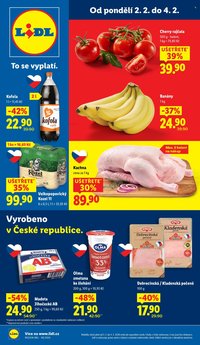 LIDL leták - Od pondělí 2.2.2026 (2026-02-02 - 2026-02-04)