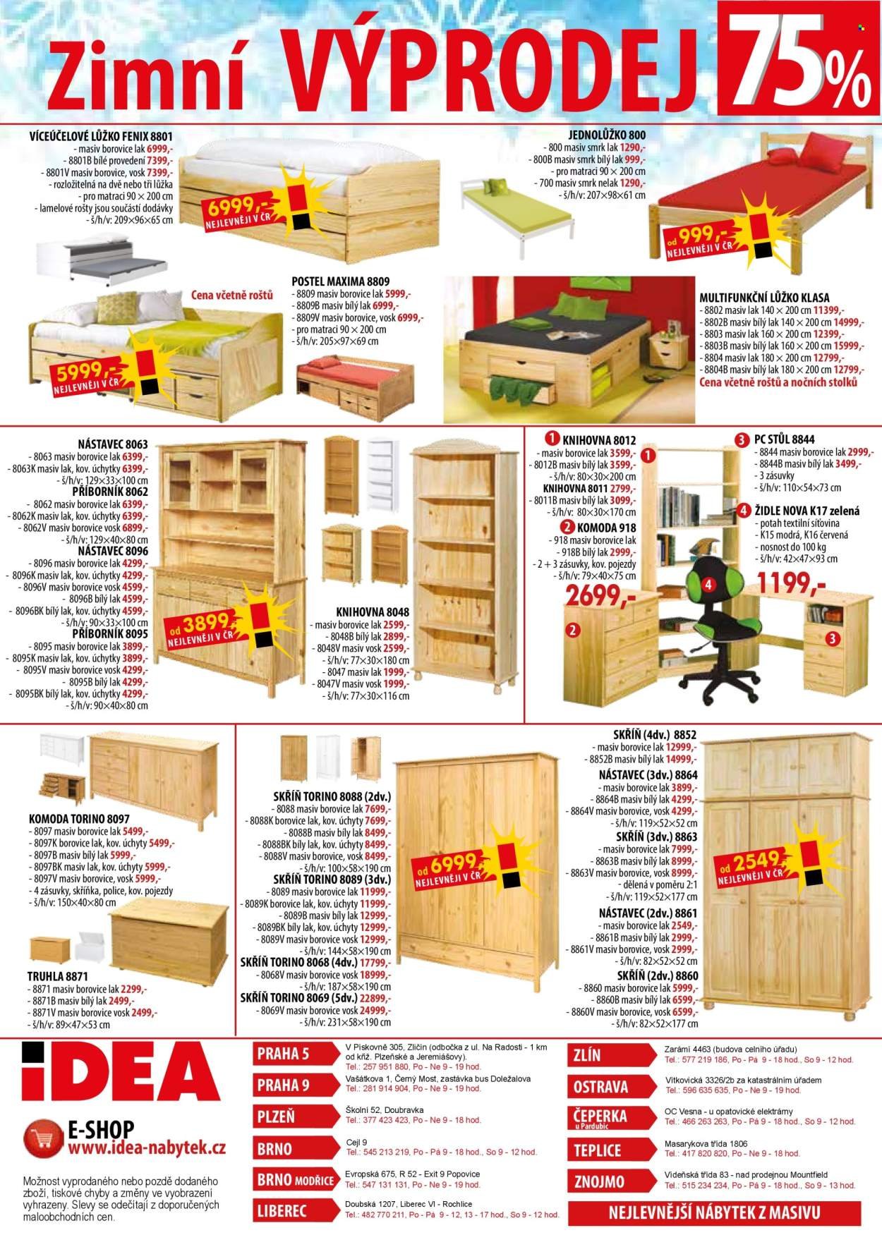 IDEA NÁBYTEK leták - Od neděle 15.2.2026 (2026-02-15 - 2026-02-28)