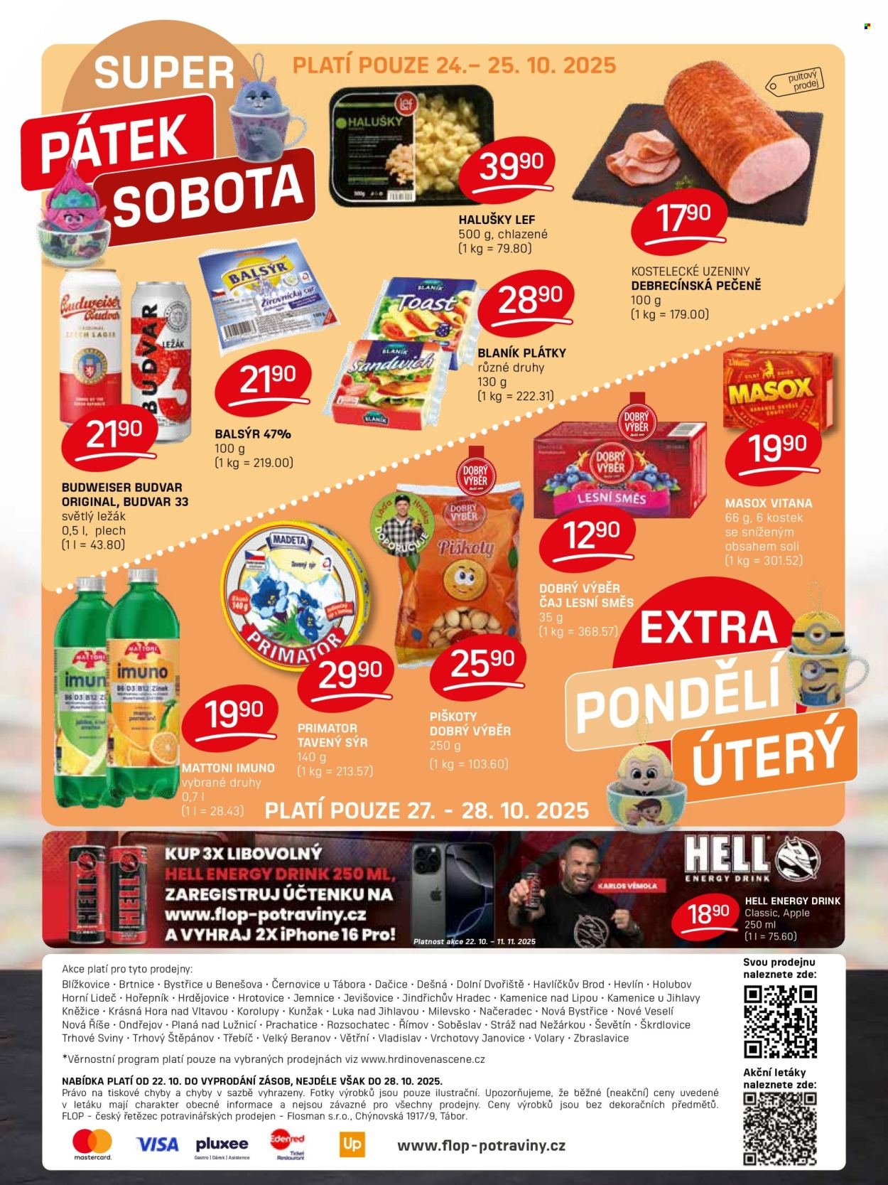 FLOP leták - Od středy 22.10.2025 (2025-10-22 - 2025-10-28)