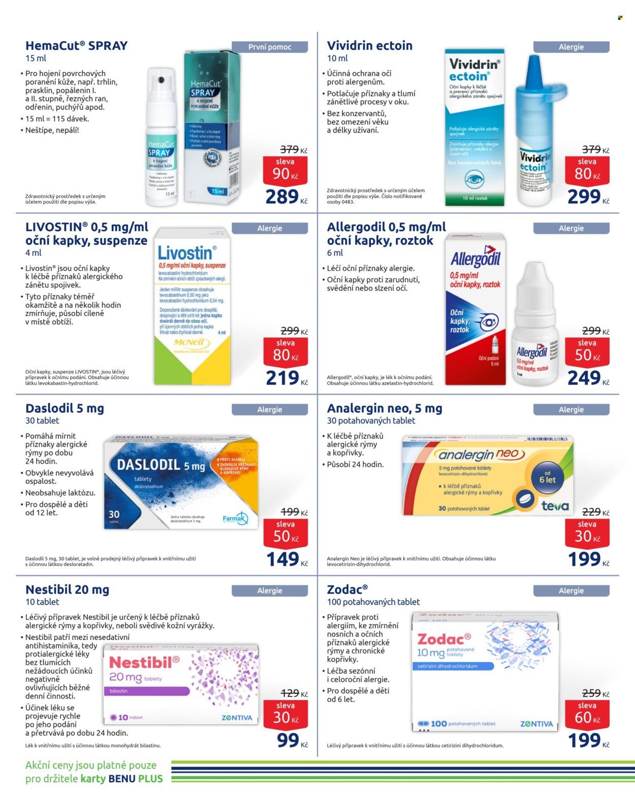 BENU LÉKÁRNA leták - Akční leták (2026-05-01 - 2026-05-31)