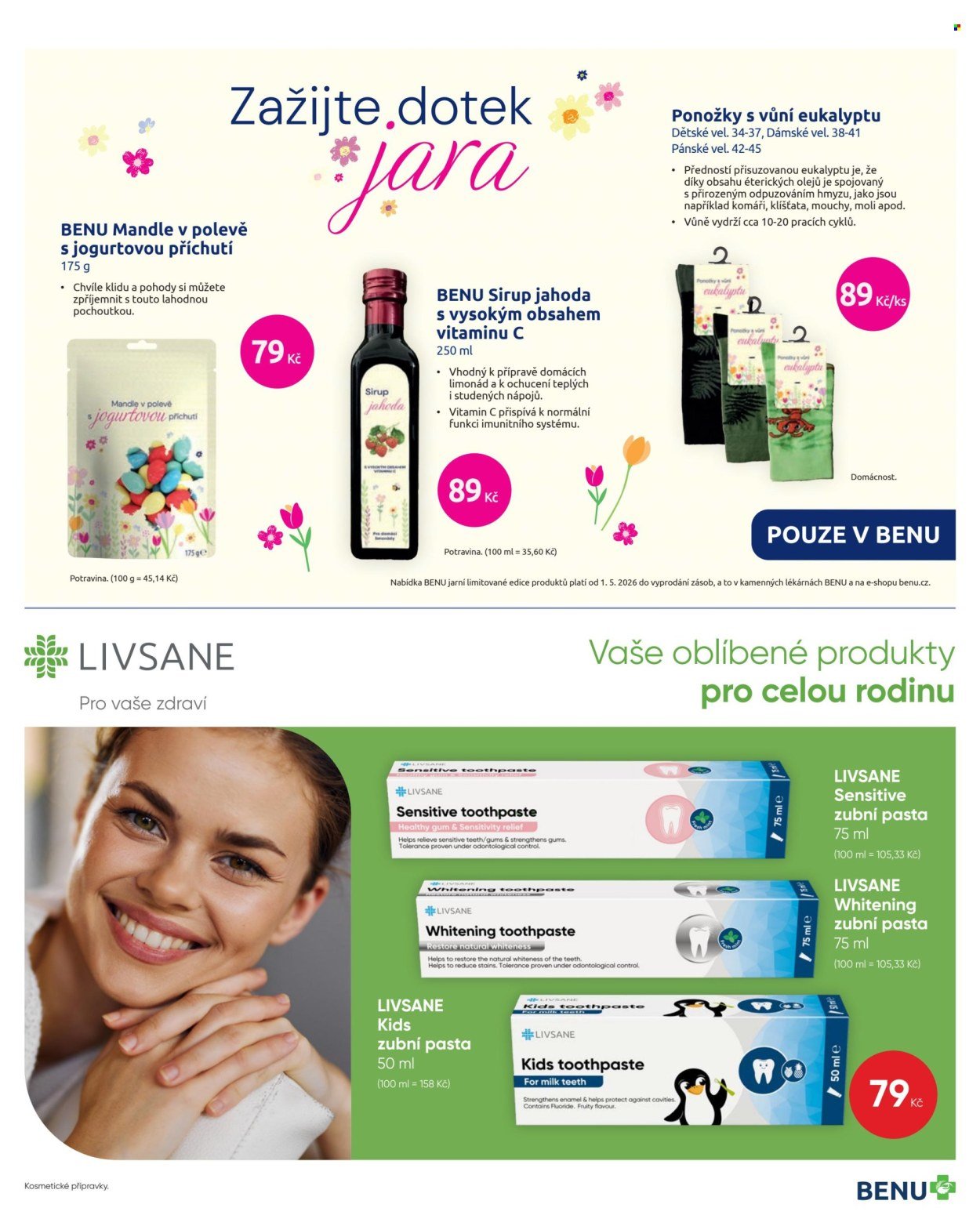 BENU LÉKÁRNA leták - Akční leták (2026-05-01 - 2026-05-31)