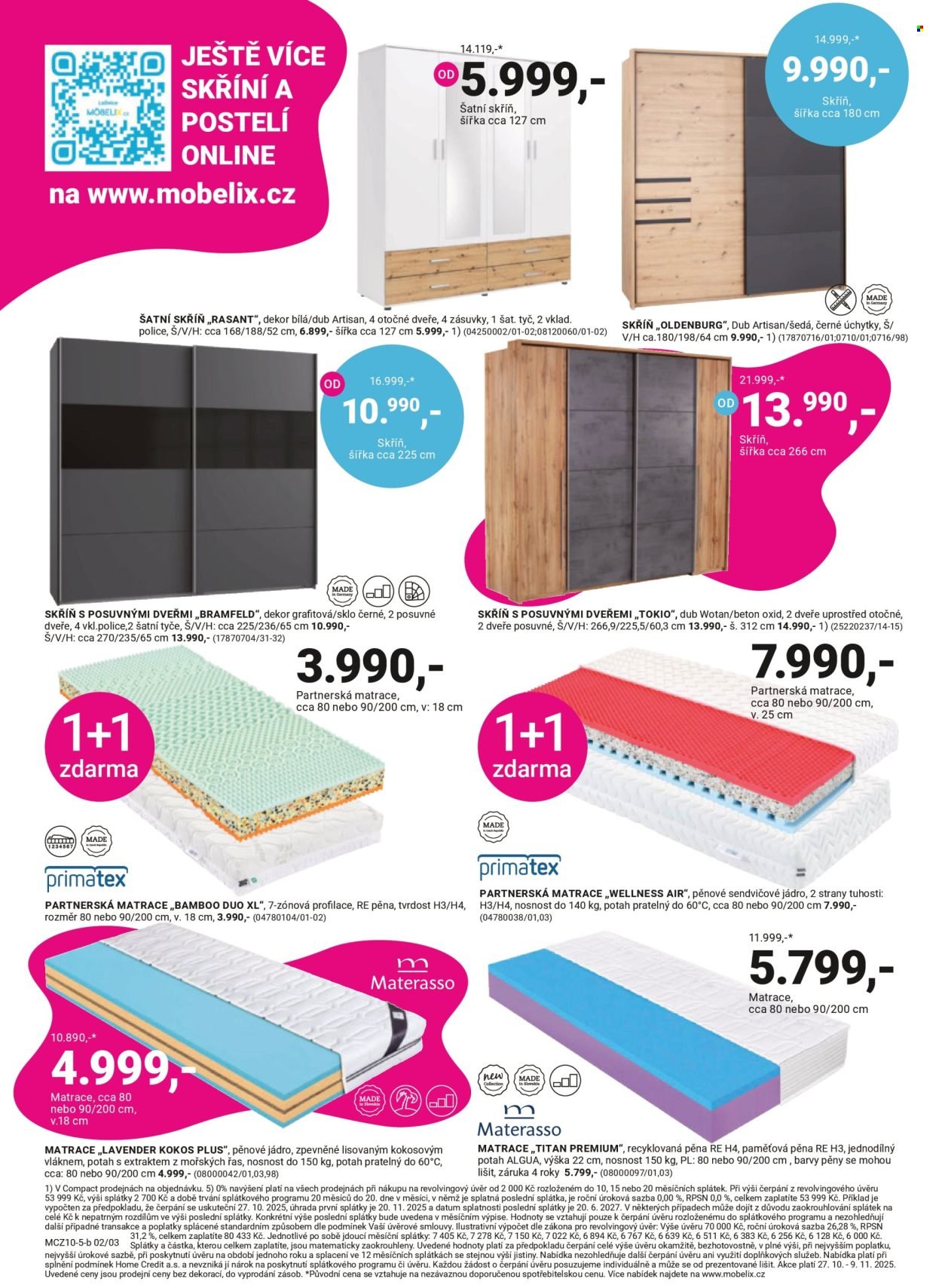 MÖBELIX leták - Okamžitá sleva ve výši DPH -21% (2025-10-27 - 2025-11-09)