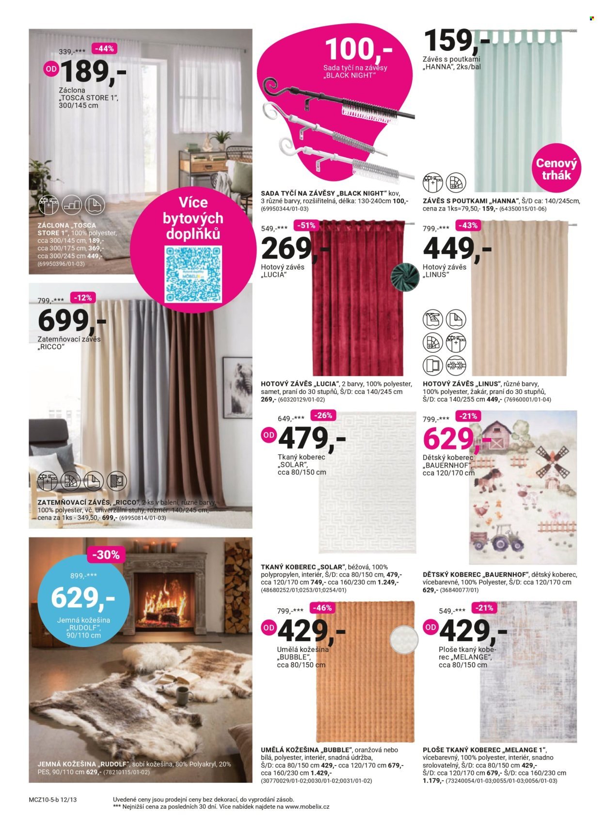 MÖBELIX leták - Okamžitá sleva ve výši DPH -21% (2025-10-27 - 2025-11-09)