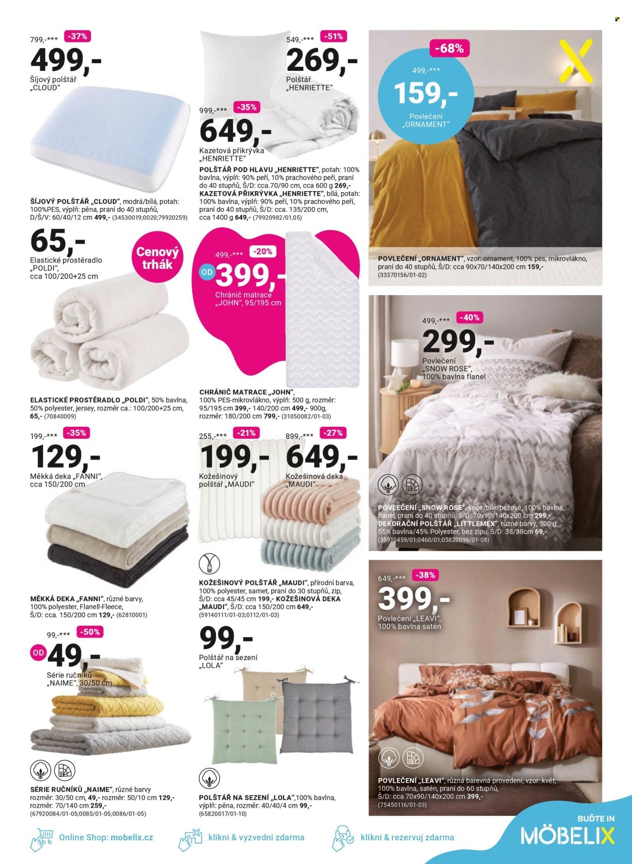 MÖBELIX leták - Okamžitá sleva ve výši DPH -21% (2025-10-27 - 2025-11-09)