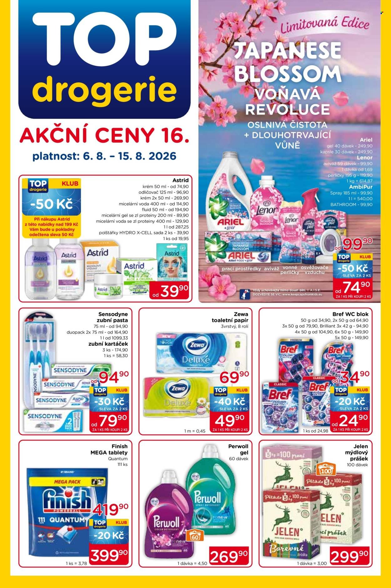 TOP DROGERIE leták - Od čtvrtka 6.8.2026