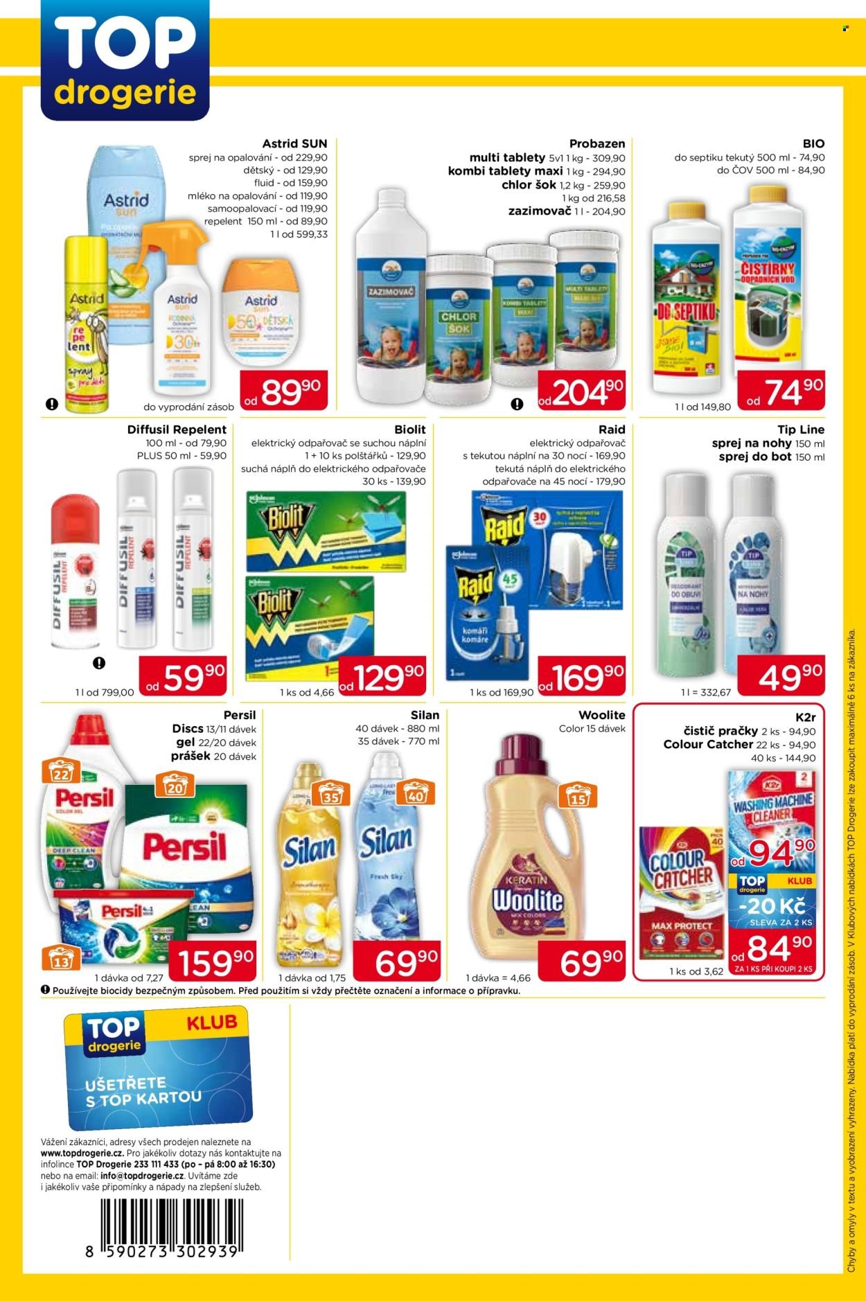 TOP DROGERIE leták - Od čtvrtka 6.8.2026