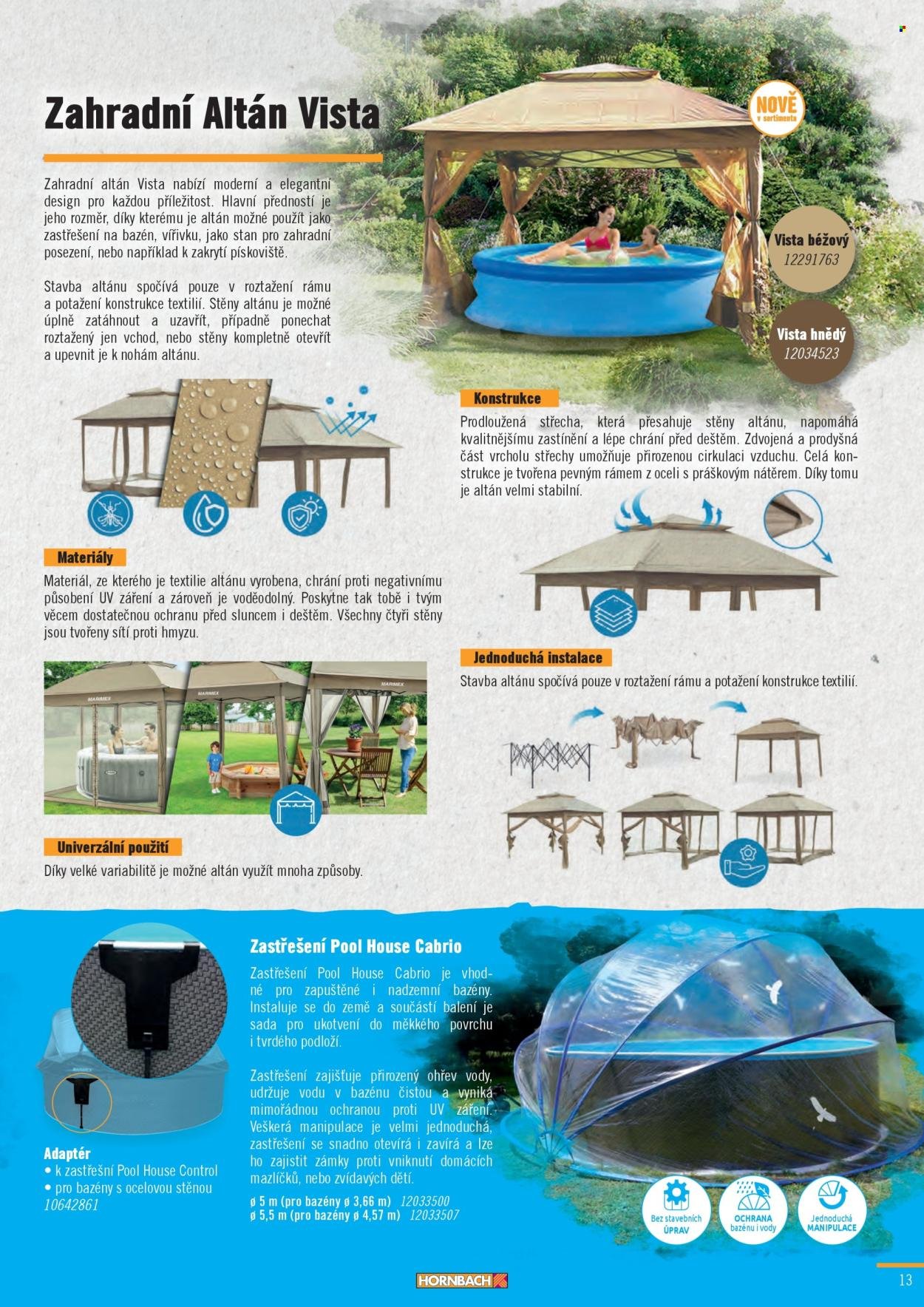 HORNBACH leták - Bazény (2025-05-15)