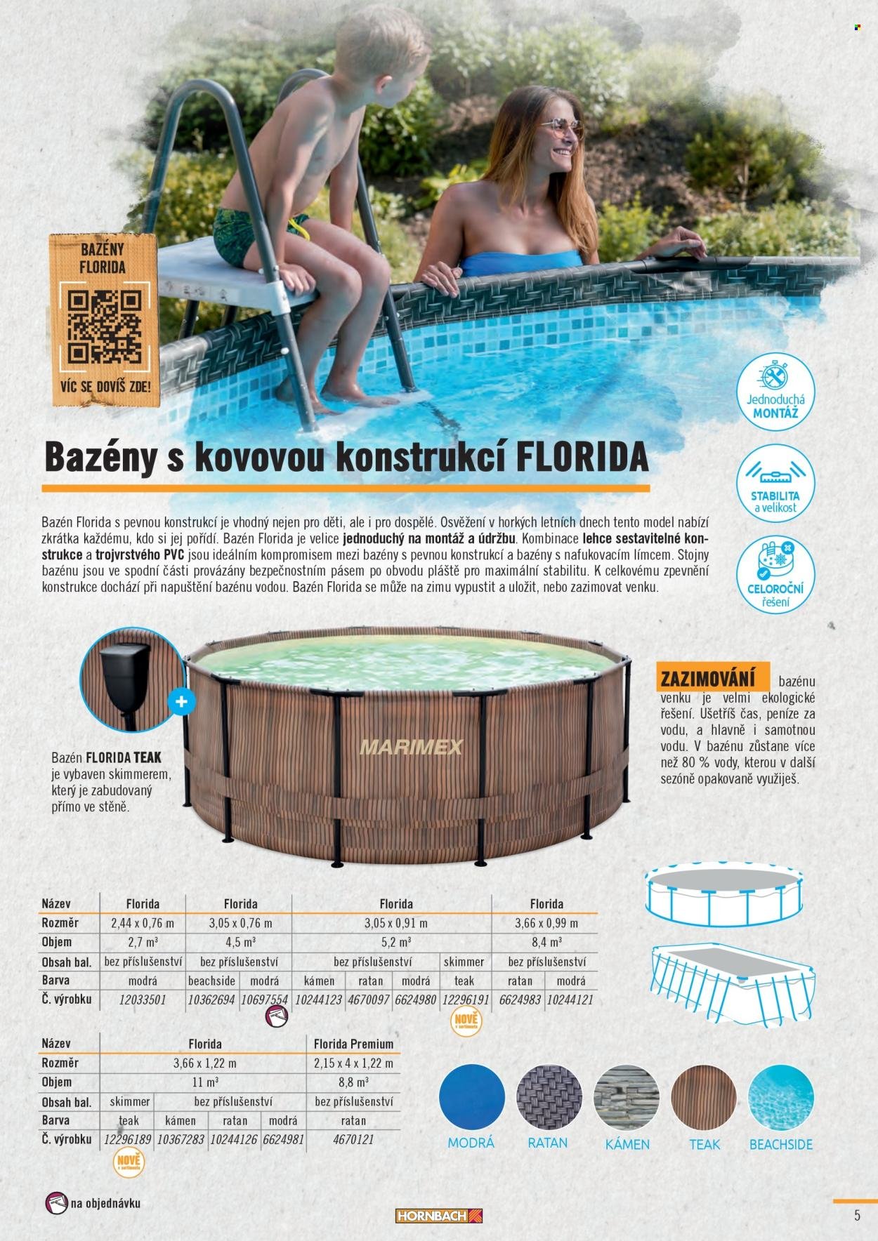 HORNBACH leták - Bazény (2025-05-15)