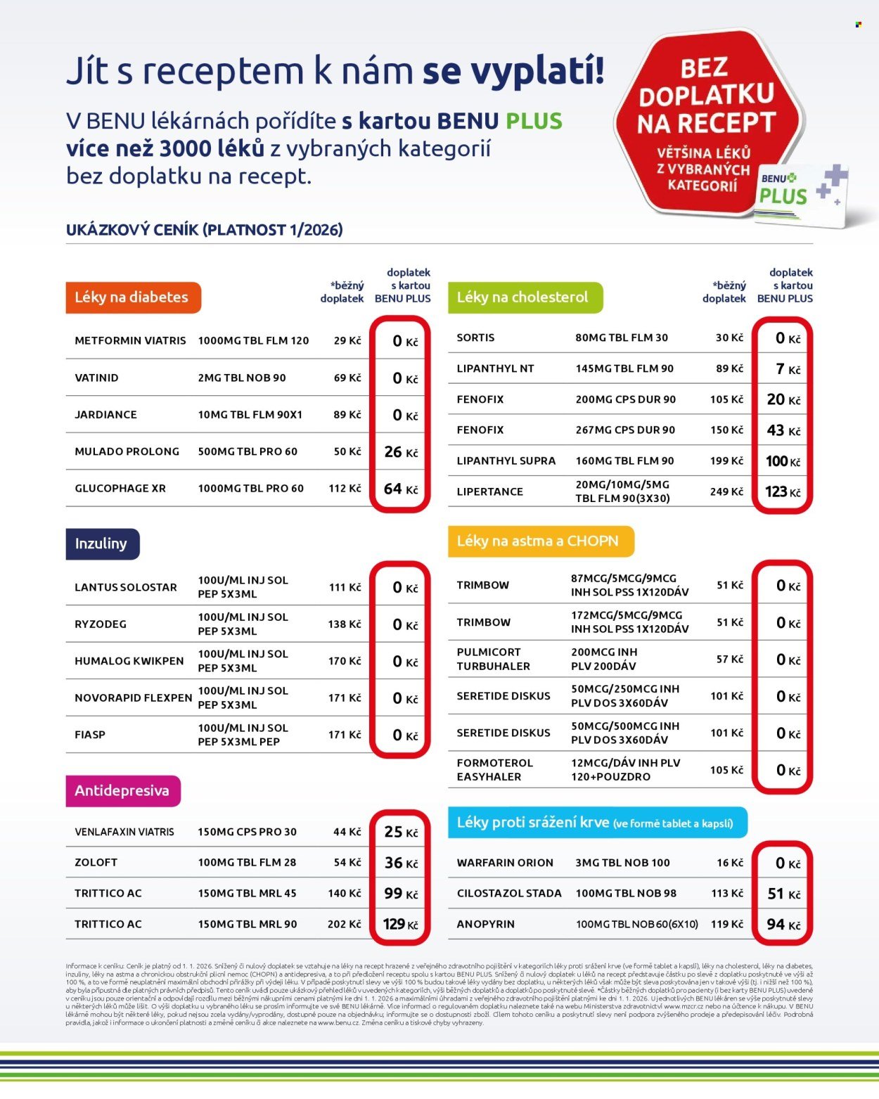 BENU LÉKÁRNA leták - Akční leták (2026-02-01 - 2026-02-28)