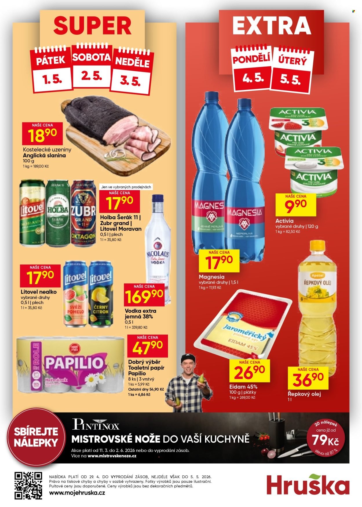 HRUŠKA leták - Aktuální leták (2026-04-29 - 2026-05-05)