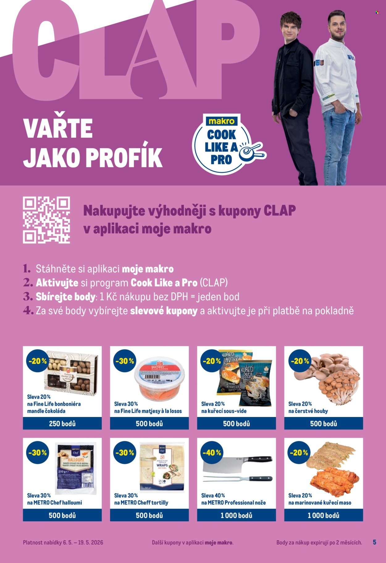 MAKRO leták - Pro milovníky jídla (2026-05-06 - 2026-05-19)