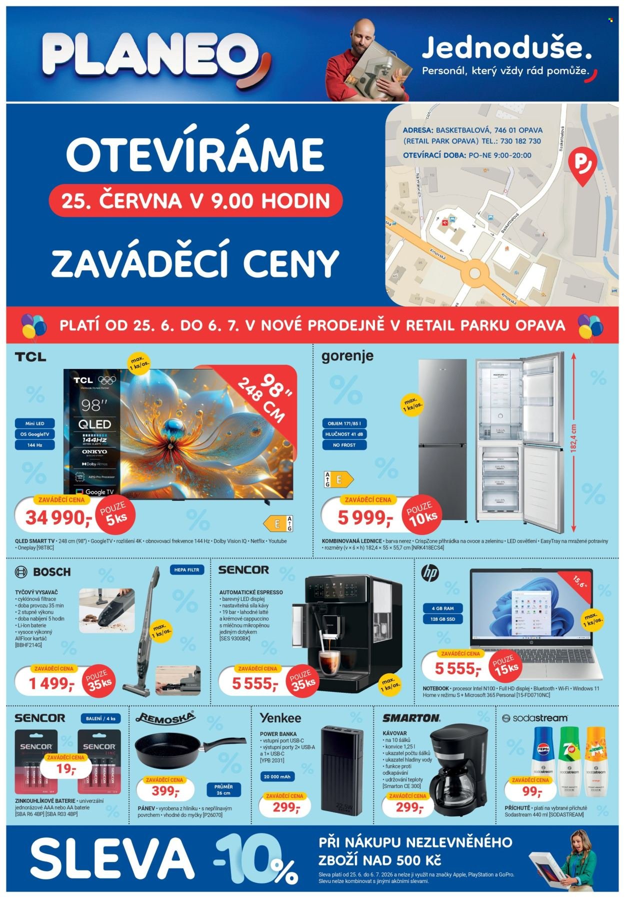PLANEO ELEKTRO leták - Nová prodejna PLANEO v Opavě