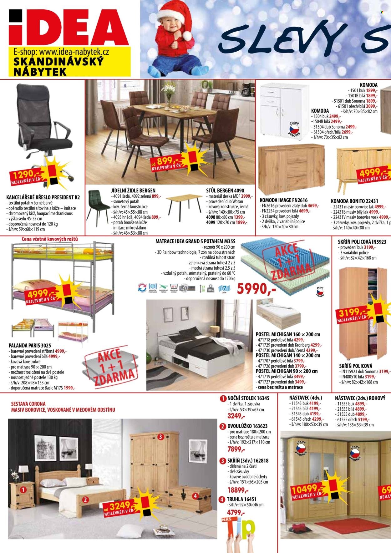 IDEA NÁBYTEK leták - Od soboty 1.11.2025 (2025-11-01 - 2025-11-14)