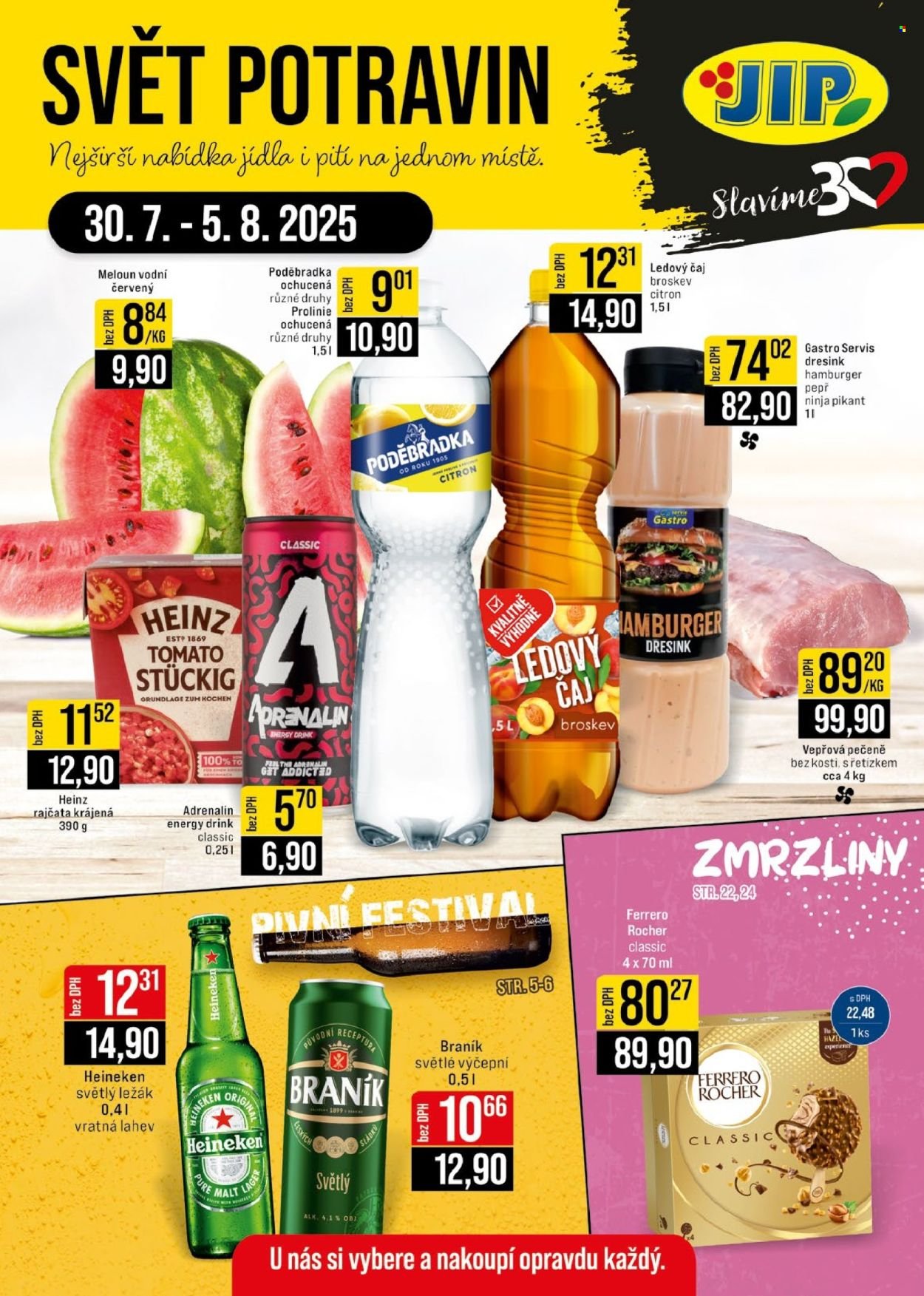 JIP leták - Svět potravin (2025-07-30 - 2025-08-05)