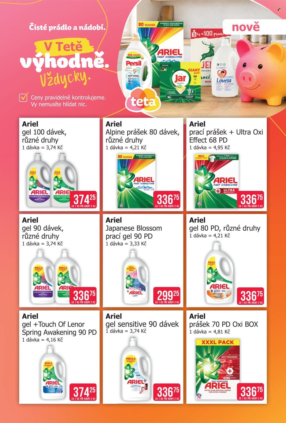 TETA DROGERIE leták - V Tetě výhodně. Vždycky.