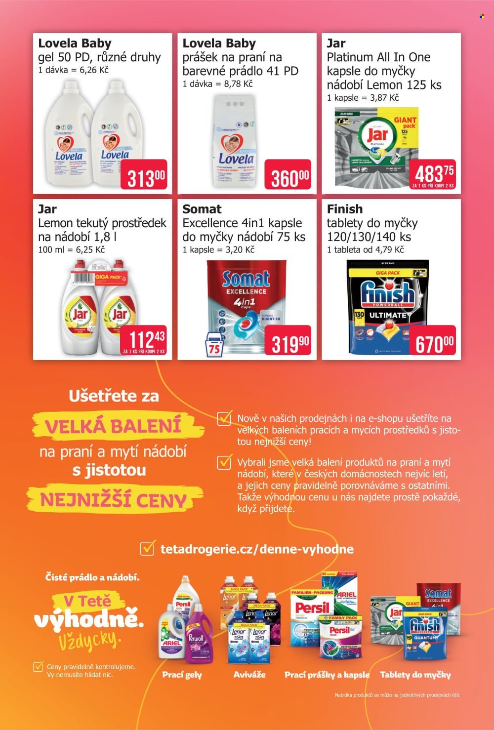 TETA DROGERIE leták - V Tetě výhodně. Vždycky.