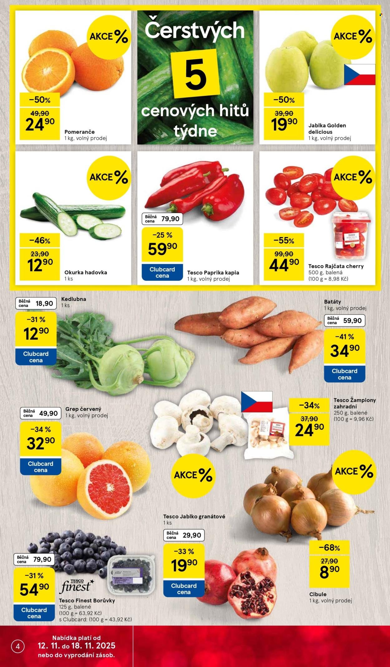 TESCO leták - Od středy 12.11.2025 (2025-11-12 - 2025-11-18)
